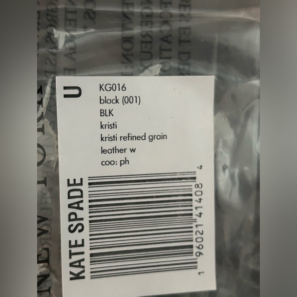 Kate Spade Kristi black leather chain detail  adjustable crossbody bag Msrp  249 - Picture 14 of 15